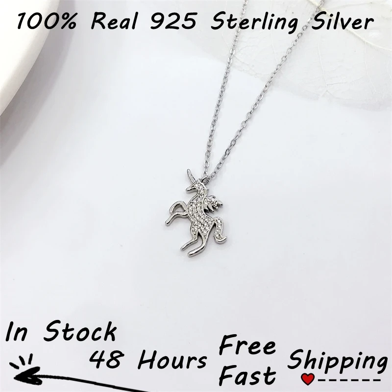 

Silber 925 Schmuck Sterling Silver Unicor Horse Collier Flying Pegasus Pendant Necklace Manufacturer Wholesale Zilveren Ketting