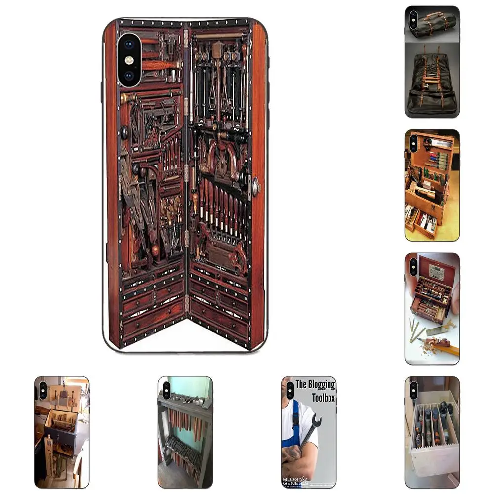 Мягкий ТПУ телефон для Xiaomi Redmi Note 3 3S 4 4A 4X 5 5A 6 6A 7 7A K20 Plus Pro S2 Y2 Y3 ящик инструментов