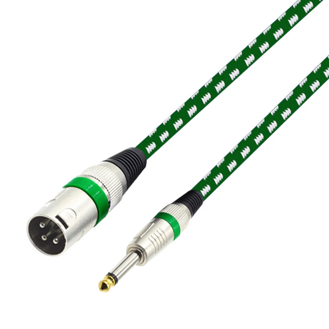 6 5 мм папа к XLR 3 pin аудио кабель 35 микрофон подключен усилителю