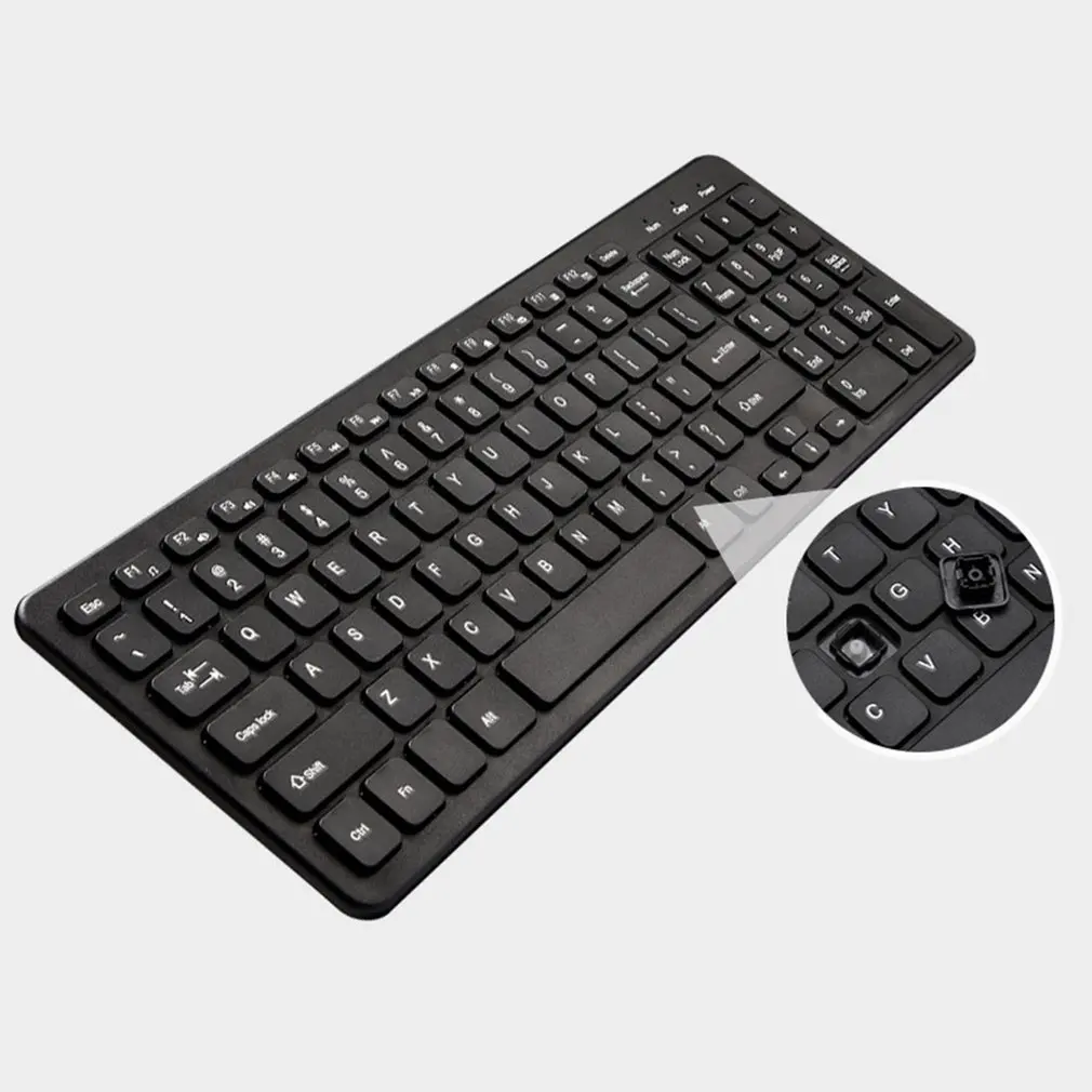 Wireless Keyboard Mouse 2.4G USB Mini Combos Noiseless Ergonomic With Set For PC Laptop TV | Компьютеры и офис