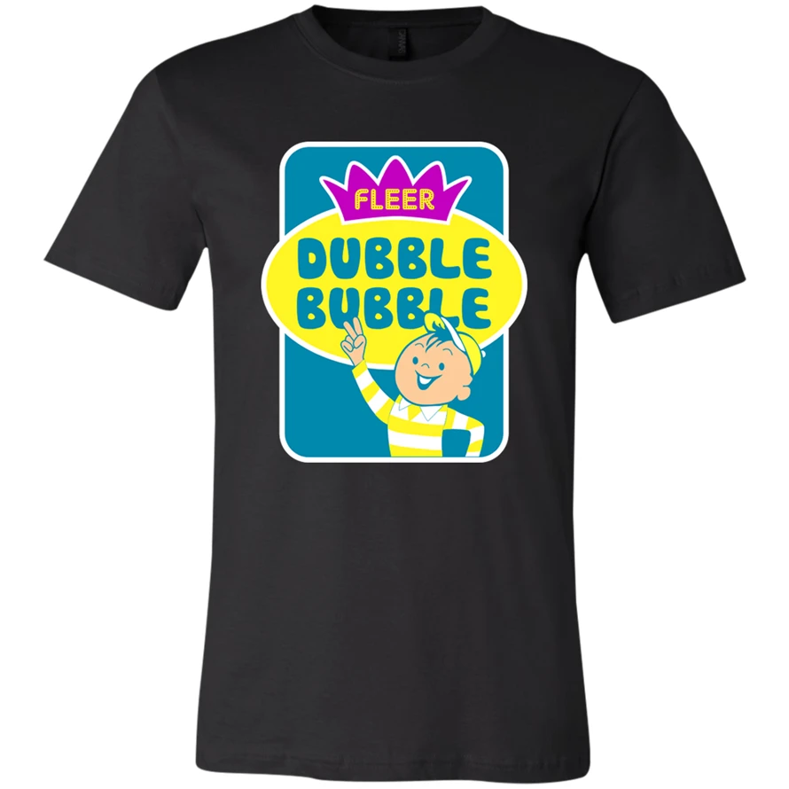 Double Bubble Fleer жевательная резинка конфеты Bazooka Joe футболка магазин новая забавная