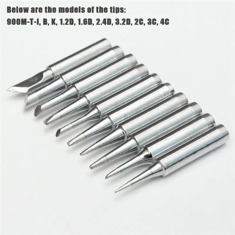 Акция! 11 шт./лот 900M-T наконечники паяльника сварочный наконечник