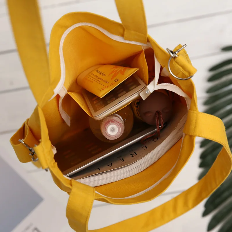 Fashion Cotton Grocery Tote Shopping Bags Canvas Solid Recyclable Bag Simple Design Healthy Hand | Багаж и сумки