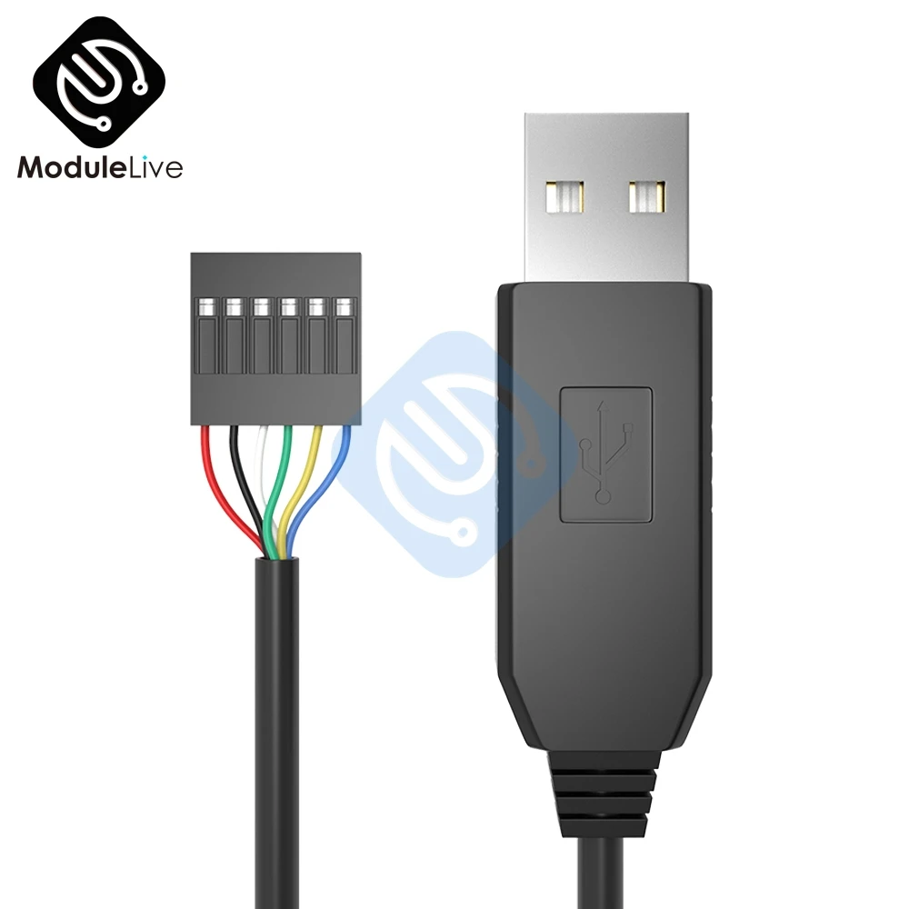 6 контактов FTDI FT232RL FT232 модуль для Arduino USB в TTL UART последовательный провод адаптер