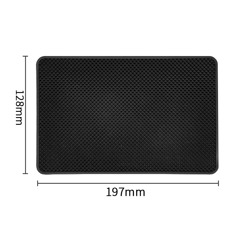

1pcs no logo Car Sticky For Phone Sunglasses Holder Anti-Slip PVC Mat Auto Non-Slip Sticky Gel Pad Car Styling Interior