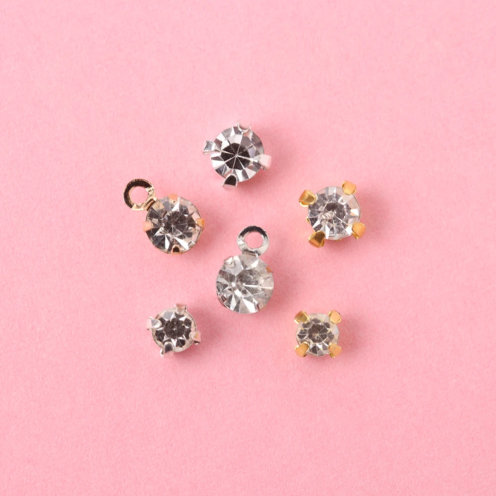 50 шт. стразы мини-пряжки для кукол | Игрушки и хобби