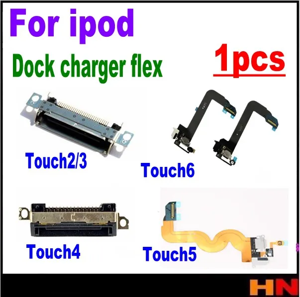 1 шт. разъем зарядного устройства для ipod Touch 2 3 4 5 6 питания гибкий зарядный порт запчасти док-порт