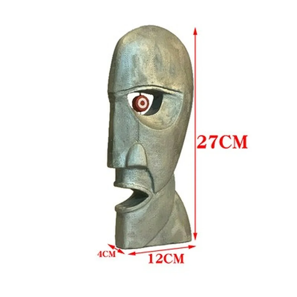 

Dropping For 2 PCS Resin Ornaments Bell Sculpture Head Decorative Craft Custom