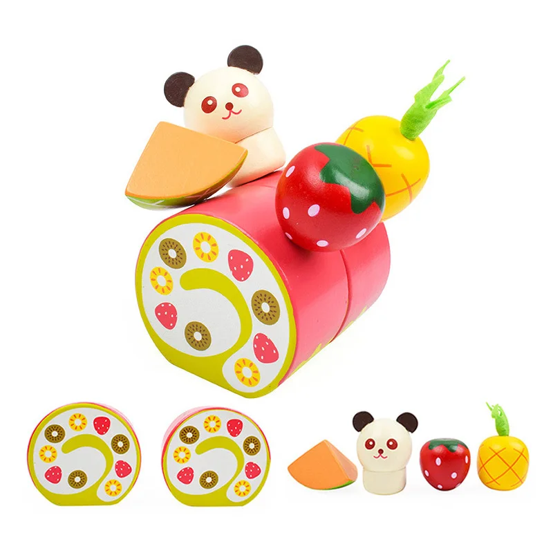 

Детские деревянные игрушки, игровой домик, игрушки, фрукты, яйца в рулонах, комбинированные игрушки для резки, имитация кухни, игрушки для де...