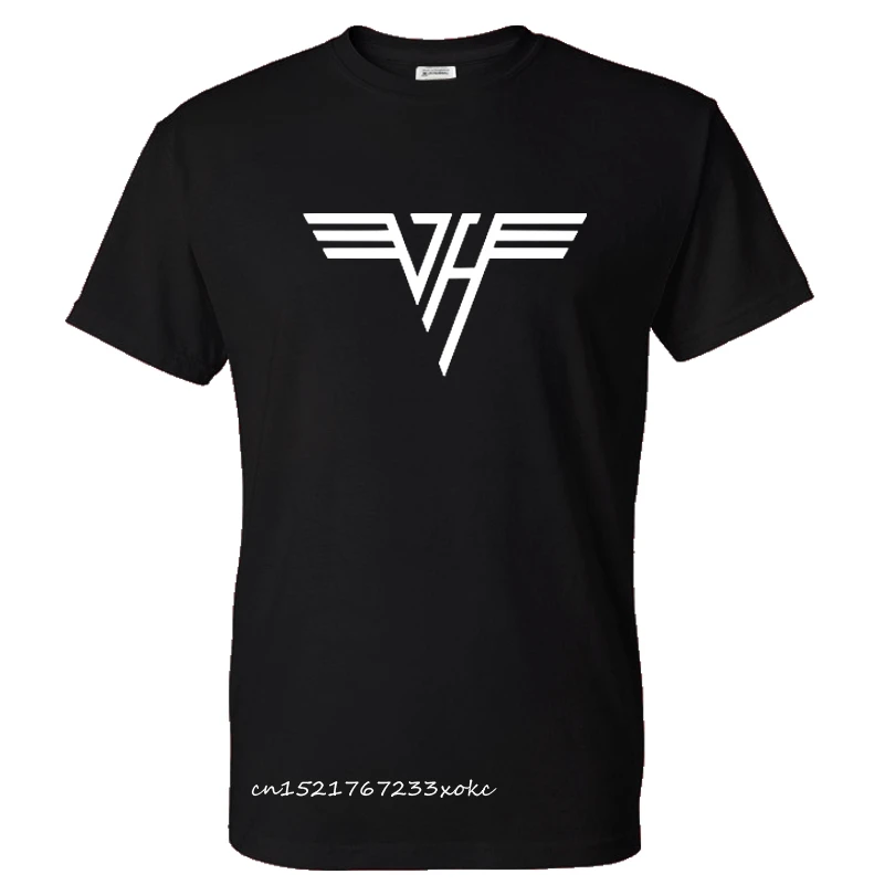 Van Halen Printed T-Shirt Men Casusl Streetwear Rock Band Tshirt Fashion High Quality 100% Cotton Unisex Shirt Tops