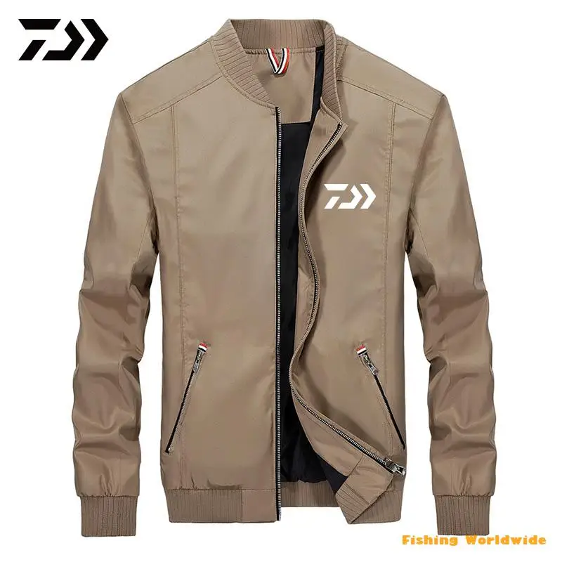 Новая летняя Осенняя мужская куртка DAIWA для рыбалки тонкая дышащая