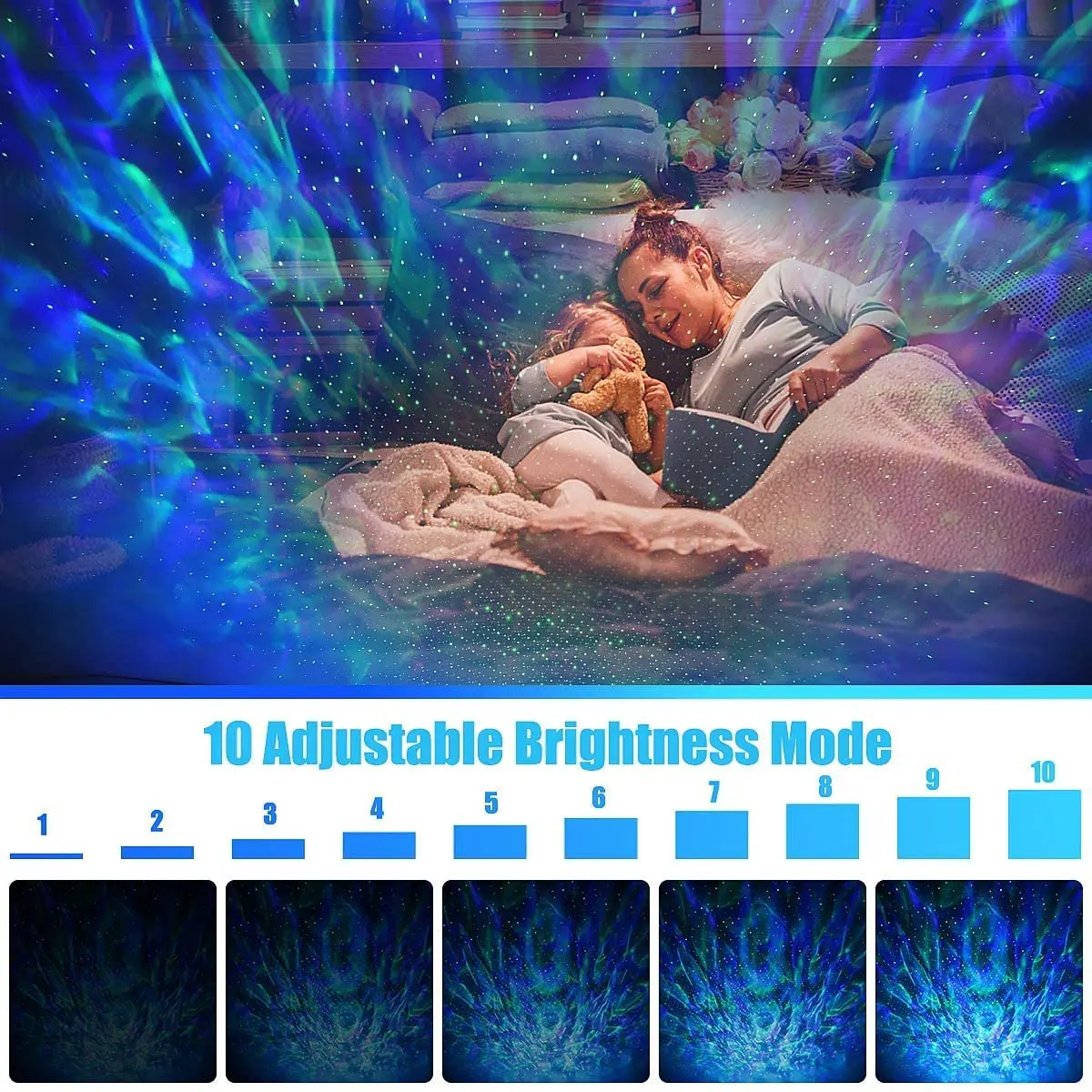 Космический Галактический световой проектор светодиодный Звездный Ночной