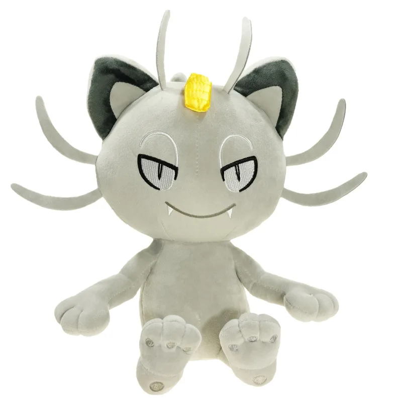 30 см TAKARA TOMY Pokemon Meowth Alola плюшевые игрушки кукла кошка Мягкая Плюшевая Кукла Мягкие