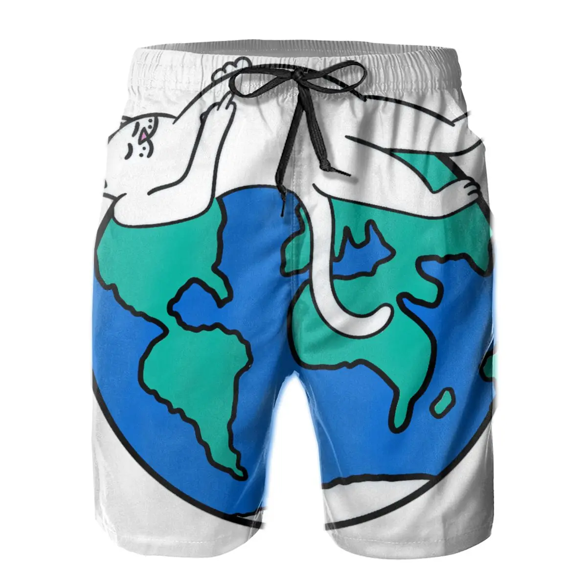 

Мужские быстросохнущие плавки R.Ip N-DiP, пляжные шорты в цветную полоску с сетчатой подкладкой