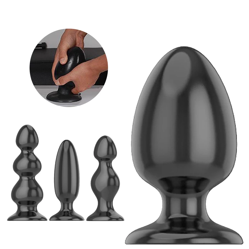Samox Adult Large Anal Sex Toys Huge Size Butt Plugs Prostate Massage For Men Female Anus Expansion Stimulator Big Anal Beads