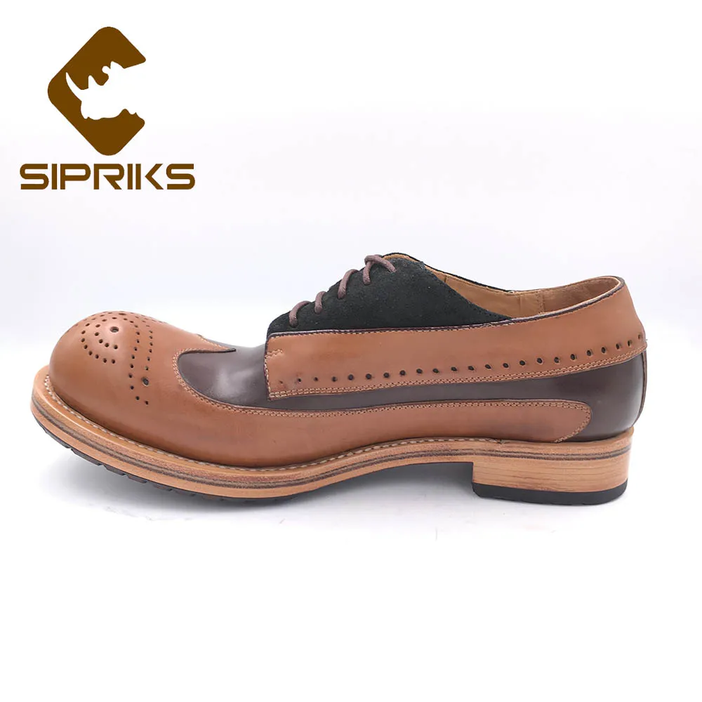 Sipriks брендовая мужская черная замшевая Классическая обувь из телячьей кожи