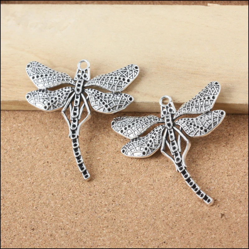 

Подвески в виде стрекозы, 55x50x3 мм, 10 шт./лот