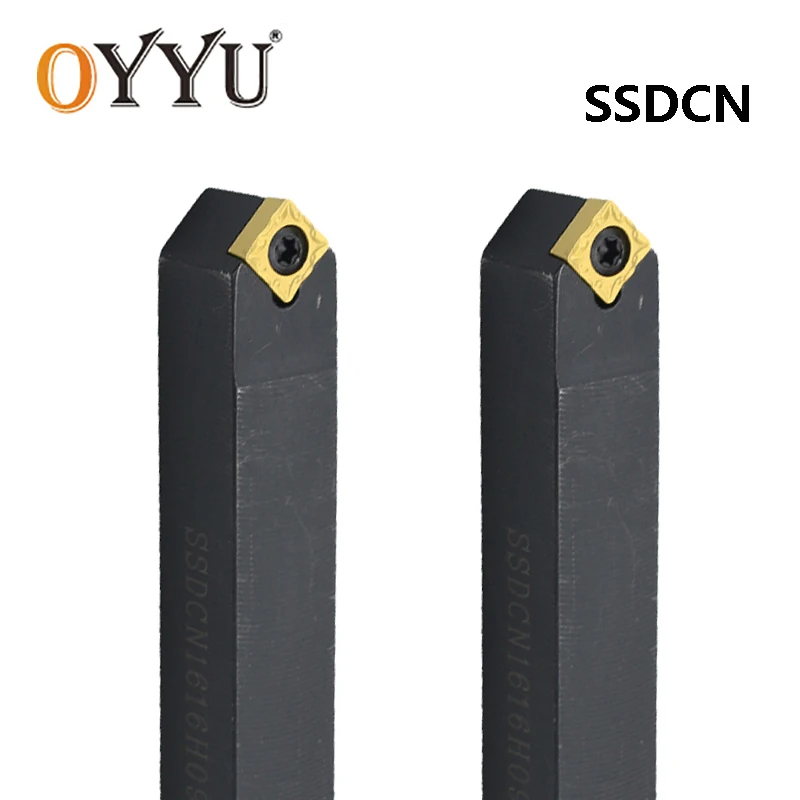

OYYU 12 мм SSDCN SSDCN1212H09 SSDCN1616H09 SSDCN2020K09 SSDCN2020K12 SSDCN2525M12 Держатель токарного инструмента Токарный резак