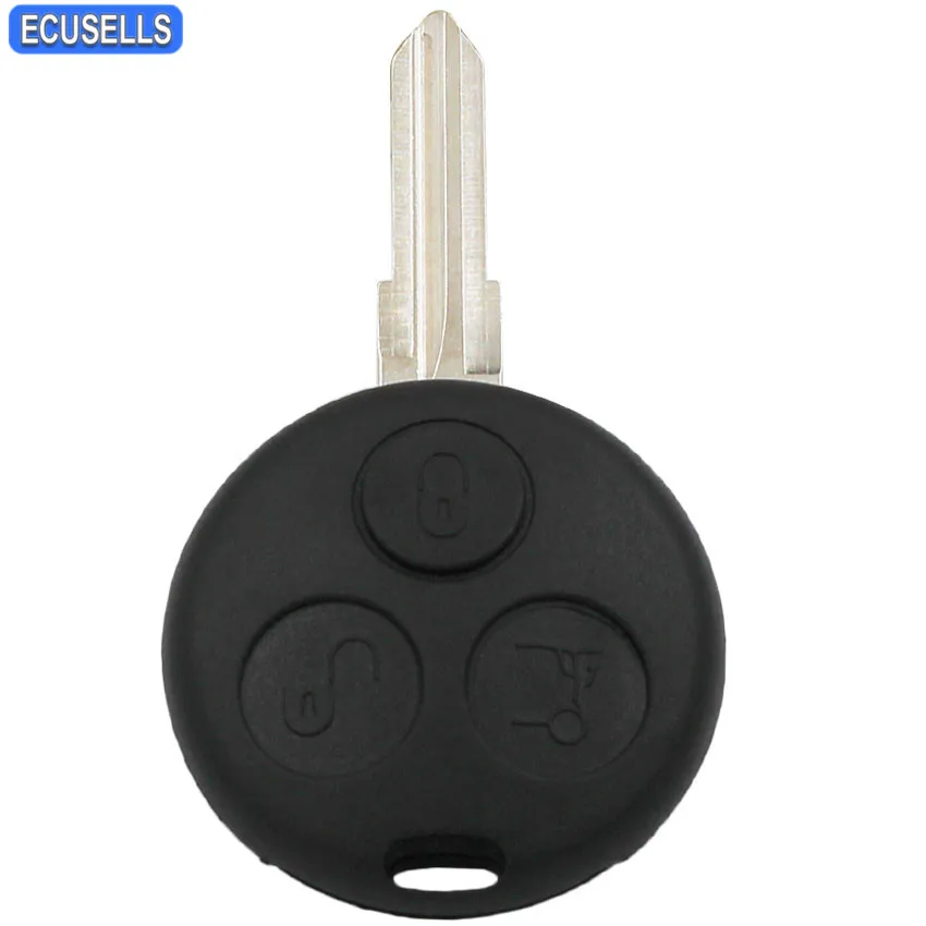 3 кнопки дистанционного ключа оболочки чехол умный корпус для ключей от