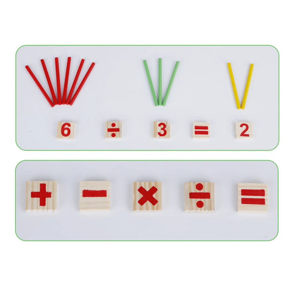 Детская деревянная искусственная головоломка Монтессори обучающая игрушка