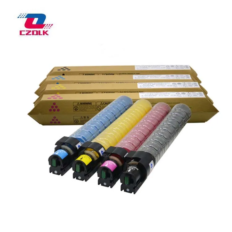 

1Set(4pc) X New Compatible Toner Cartridge for Ricoh MPC2010 MPC2030 MPC2050 MPC2051 MPC2550 MPC2551 BK:215g CMY:135G