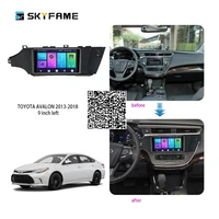 skyfame 464g car radio stereo for toyota avalon 2013 2018 android multimedia system gps navigation dvd player