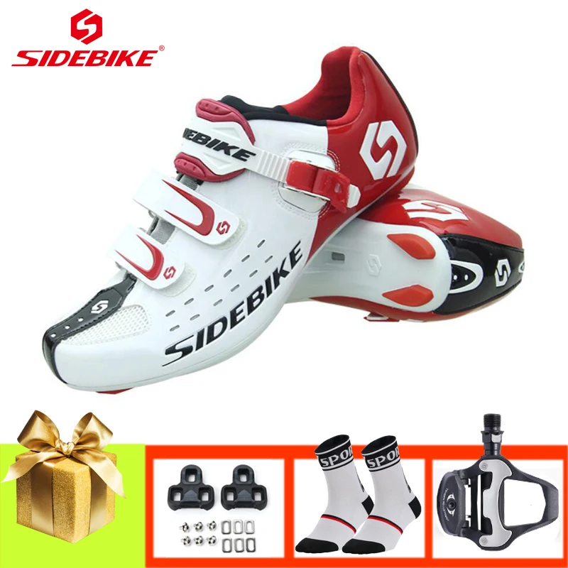 Sidebike Cycling Shoes Men Breathable Ultra-Light Sapatilha Ciclismo Riding Bicycle Sneaker Outdoor Superstar Road Bike Shoes