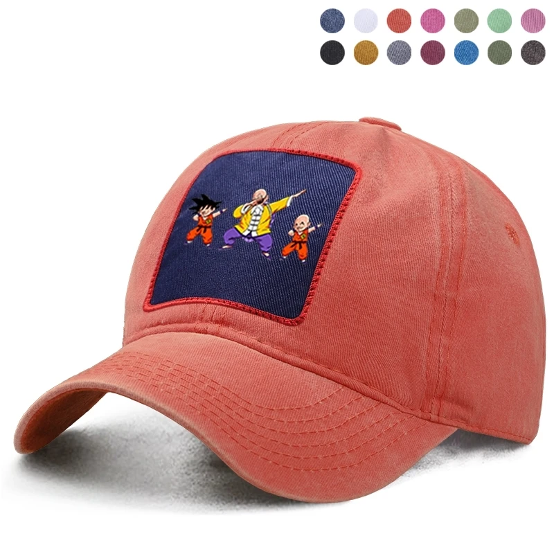 Забавная Кепка в стиле хип-хоп с драконом японским аниме бейсбольная Snapback летняя