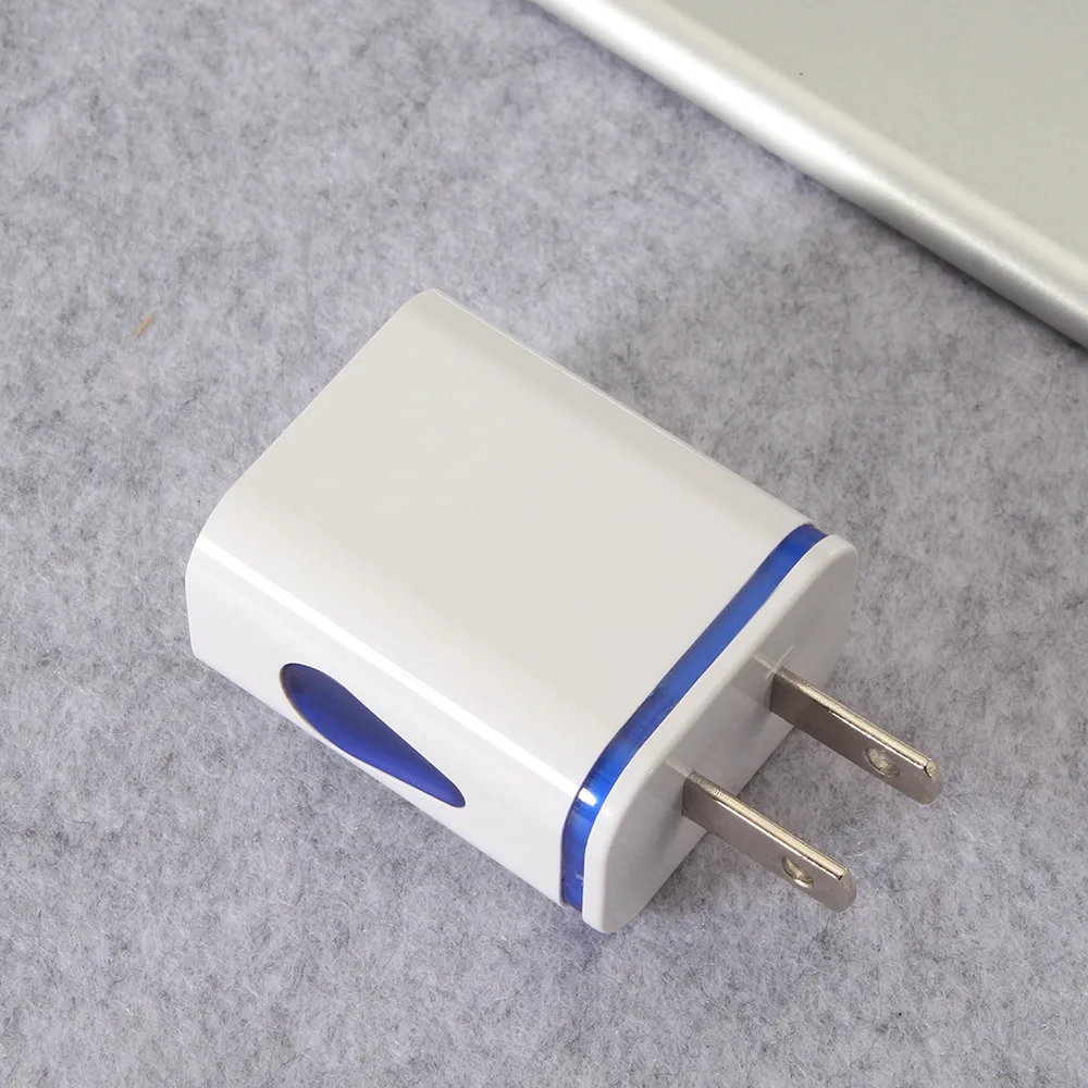 Европейский США штекер AdapterAmerican Универсальный Великобритании США в ЕС AC 2.1A путешествия адаптеры питания Конвертер электрическое зарядное устройство штекер - Цвет: bule