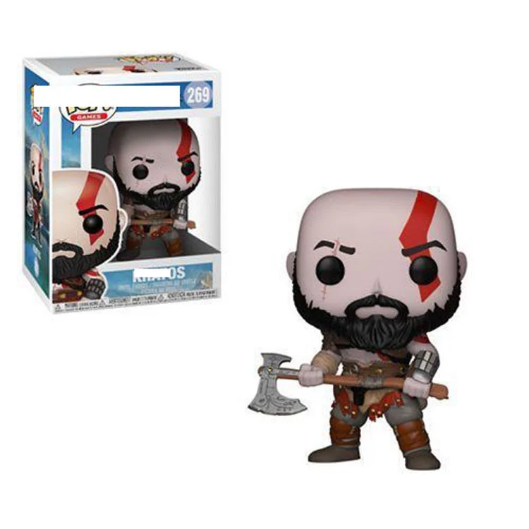 

1 Pop God of War Kratos Handmade Toy Model Toy God of War Kratos 269#