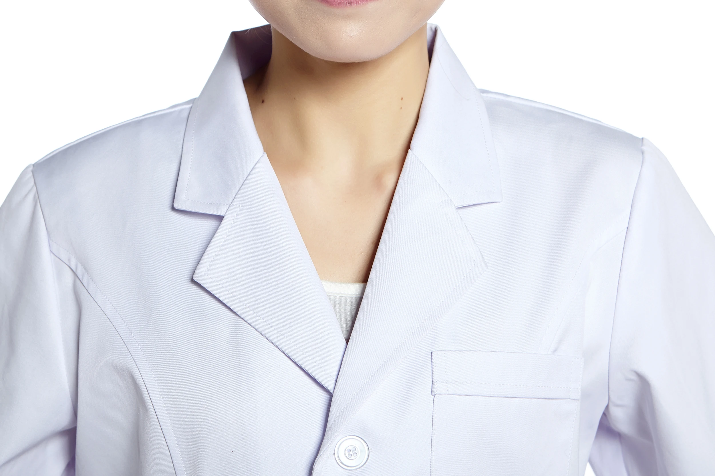 Женское лабораторное пальто униформа для медсестры с длинным рукавом платье