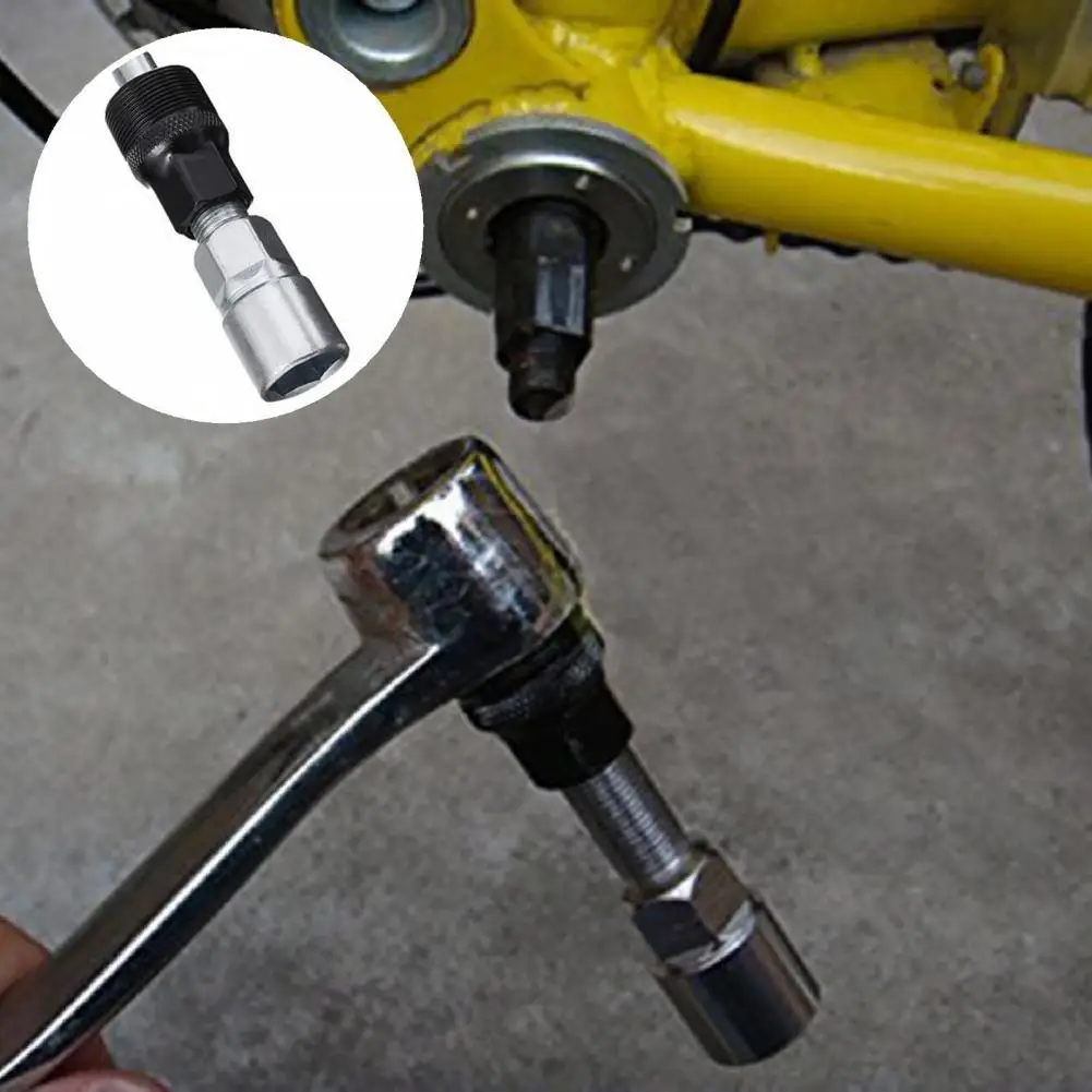 

Crank Remover Durable Crank Removal Tool Stainless Steel Easy to Apply Useful Bike Crank Wheel Extractor