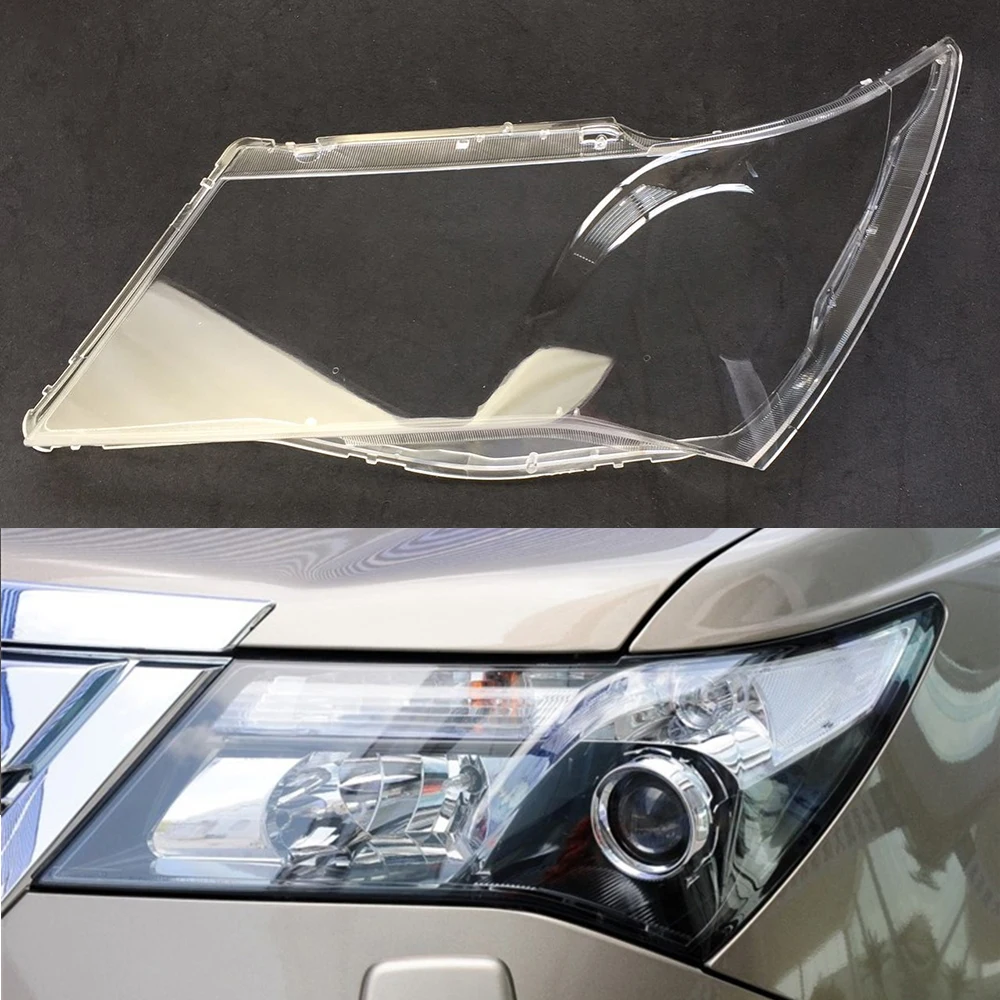 Для Honda Acura MDX 2007 2008 2009 2010 2011 2012 2013 объектив фары автомобиля крышка Замена прозрачные линзы Авто оболочка Крышка - Цвет: Driver Side