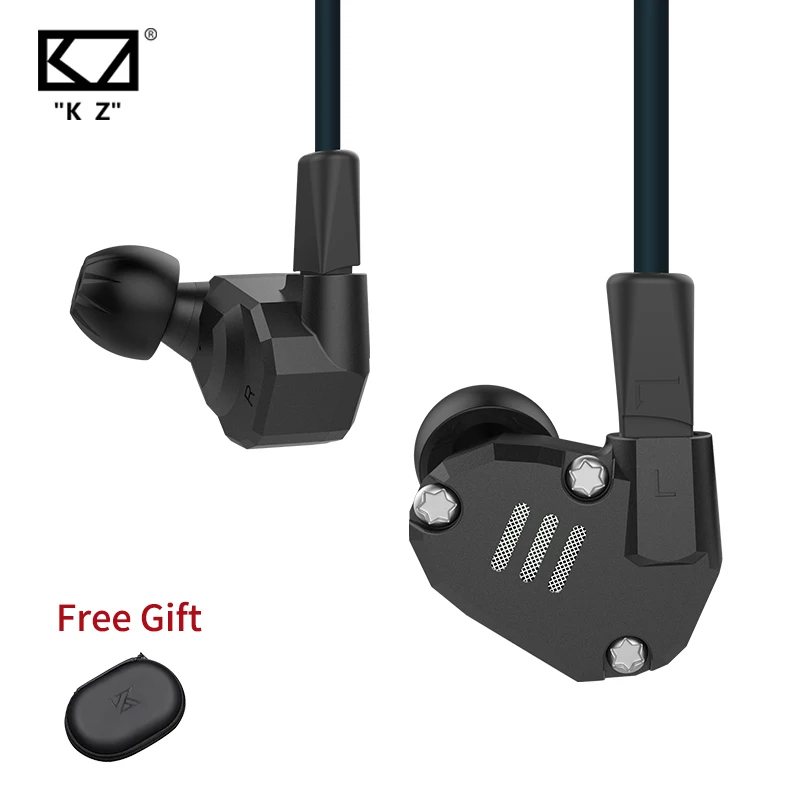

KZ ZS6 2BA+2DD HIFI Headset In-ear Earphone Dynamic Driver Sport Noise Cancelling Headset 2PIN Cable KZ ZSTX ZSNPRO DQ6 ZSR ZS10