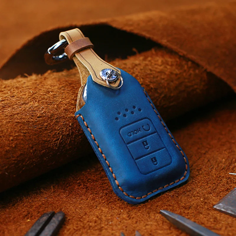 

Protective cover for smartphone, leather case, for honda civic accord jade crider odyssey 2015-2018