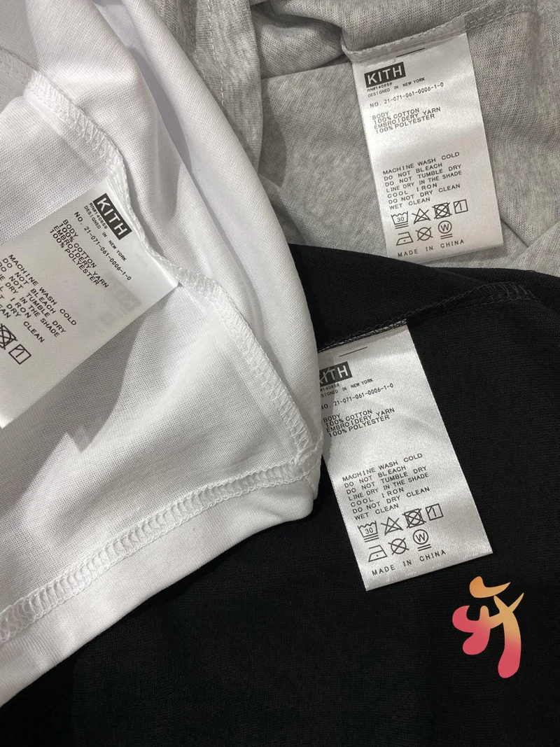 

Kith T-shirts High Quality Embroidered New York Letters Short Sleeve Oversize Men's Women's Kith Trend Casual Loose Tshirts