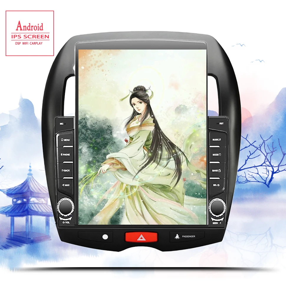 Автомобильный мультимедийный DVD-плеер 8 ГБ ОЗУ android 11 0 для Mitsubishi ASX 2010 12 2013 2014 2015