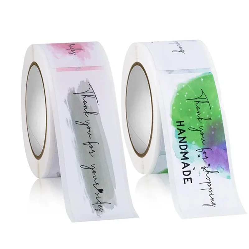 

120 шт., декоративная наклейка «спасибо»