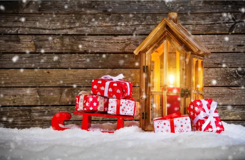 

SHENGYONGBAO Vinyl Custom Photography Prop Christmas day theme Photo Studio Background SD17522-551