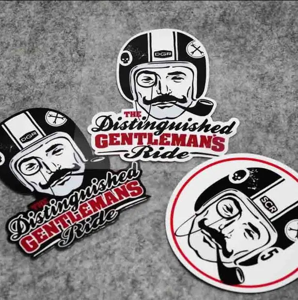 Винтажные виниловые наклейки для мотоциклистов шлемы | Автомобили и мотоциклы