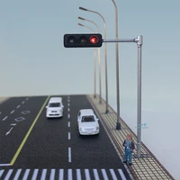 ho scale model traffic lightsoperating pole mount overhead traffic lights with controllertrain railwayrailroad layout