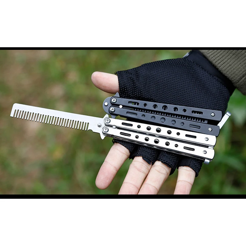 Тренировочный нож с тупым лезвием 220 мм из нержавеющей стали для боевых действий