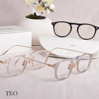 2021 new fashion v brand titanium optical glasses gentle teo women men eyeglasses frames for myopia prescription lens