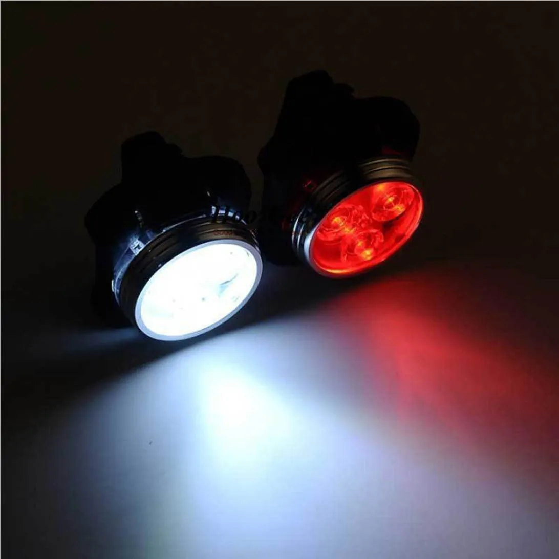 

High Quality Bright Cycling Bicycle Bike 3 Led Head Front Light Usb Rechargeable Tail Clip Light Waterproof Accessories #T2G