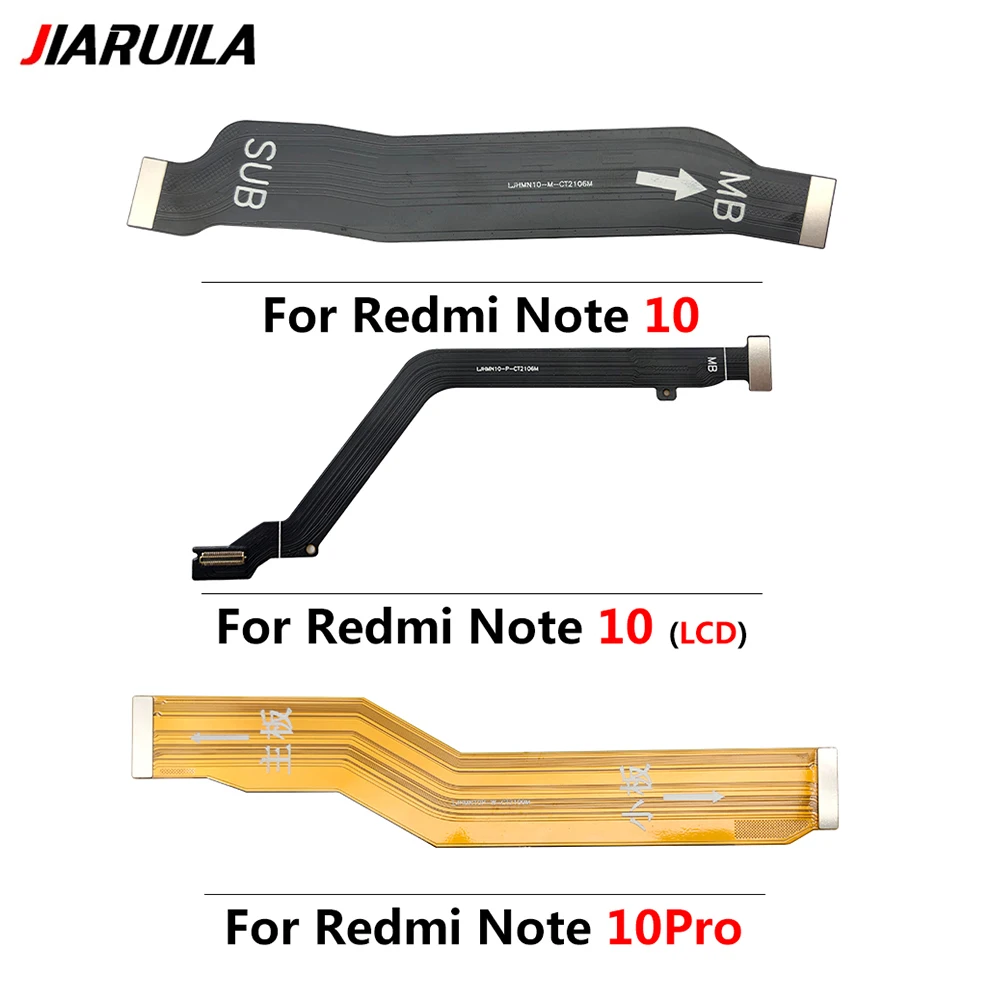 

10 шт./лот материнская плата с ЖК-дисплеем для Xiaomi Redmi note 10 Pro кабель подключения материнской платы гибкий кабель