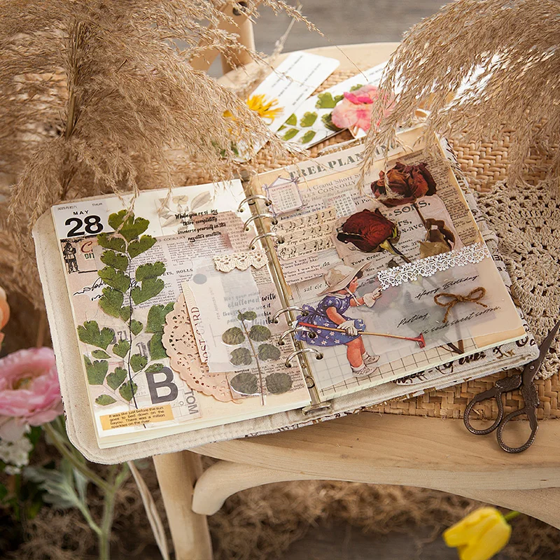

Diy плоская наклейка альбом для скрапбукинга наклейка для домашних животных растение цветок наклейка s