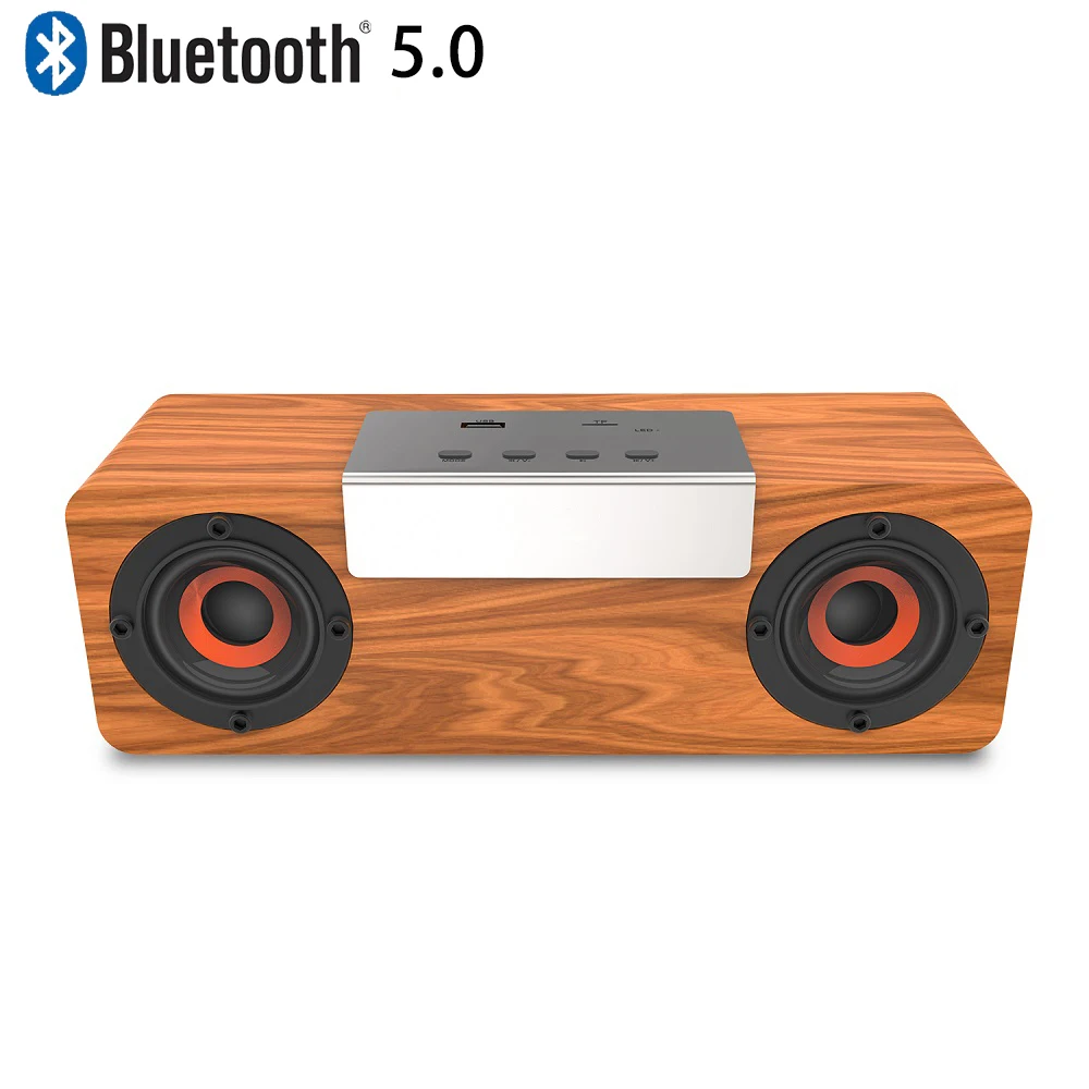 OWX Bluetooth динамик беспроводная звуковая панель портативный деревянный беспроводной динамик s стерео мини сабвуфер TF слот fm-радио TWS функция