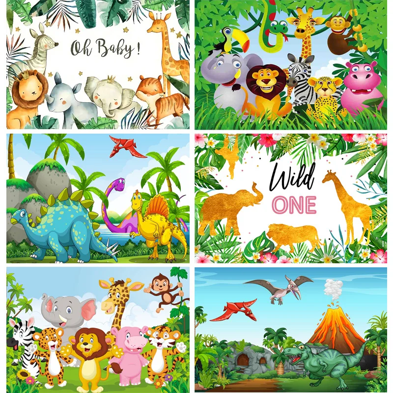 

Cartoons Children Birthday Photography Backdrops Newborn Baby Portrait Photo Background Studio Photocalls Props 21519 HT-13