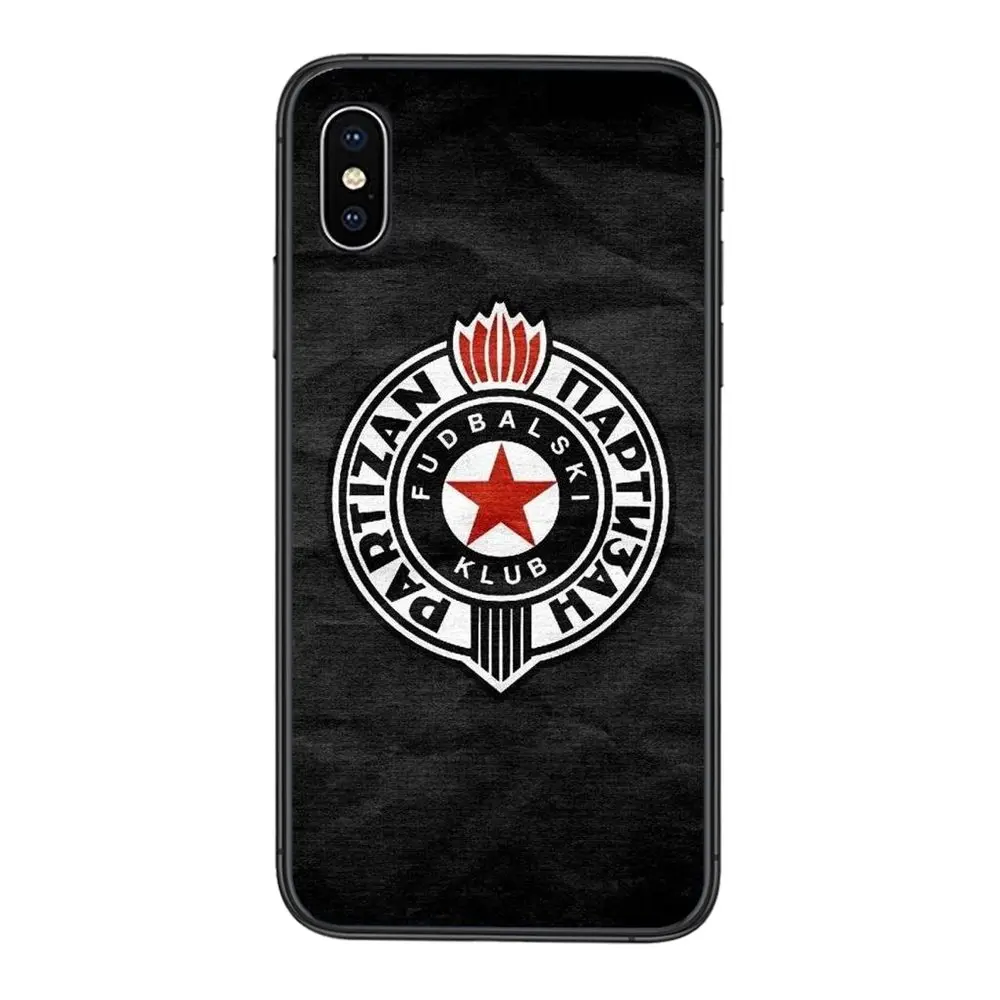 Черная оболочка Fk Partizan Белградский модный бампер для Xiaomi Mi 10 11 9 10T Pro Lite Ultra Poco X3 F3 NFC