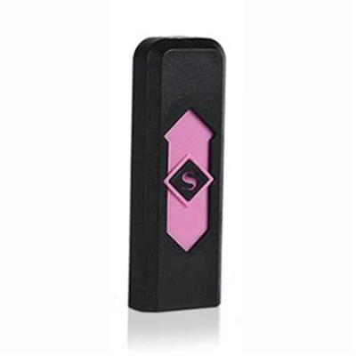 Color6 Ветрозащитный хороший подарок бездымный беспламенный usb зарядка Зажигалка для сигарет электронные зажигалки аксессуары для курения 1 шт - Цвет: Color6